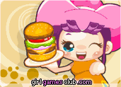 cute burger game