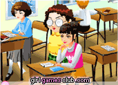 lazy in classroom game