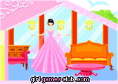 pink dollhouse game