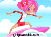 surfing girl game